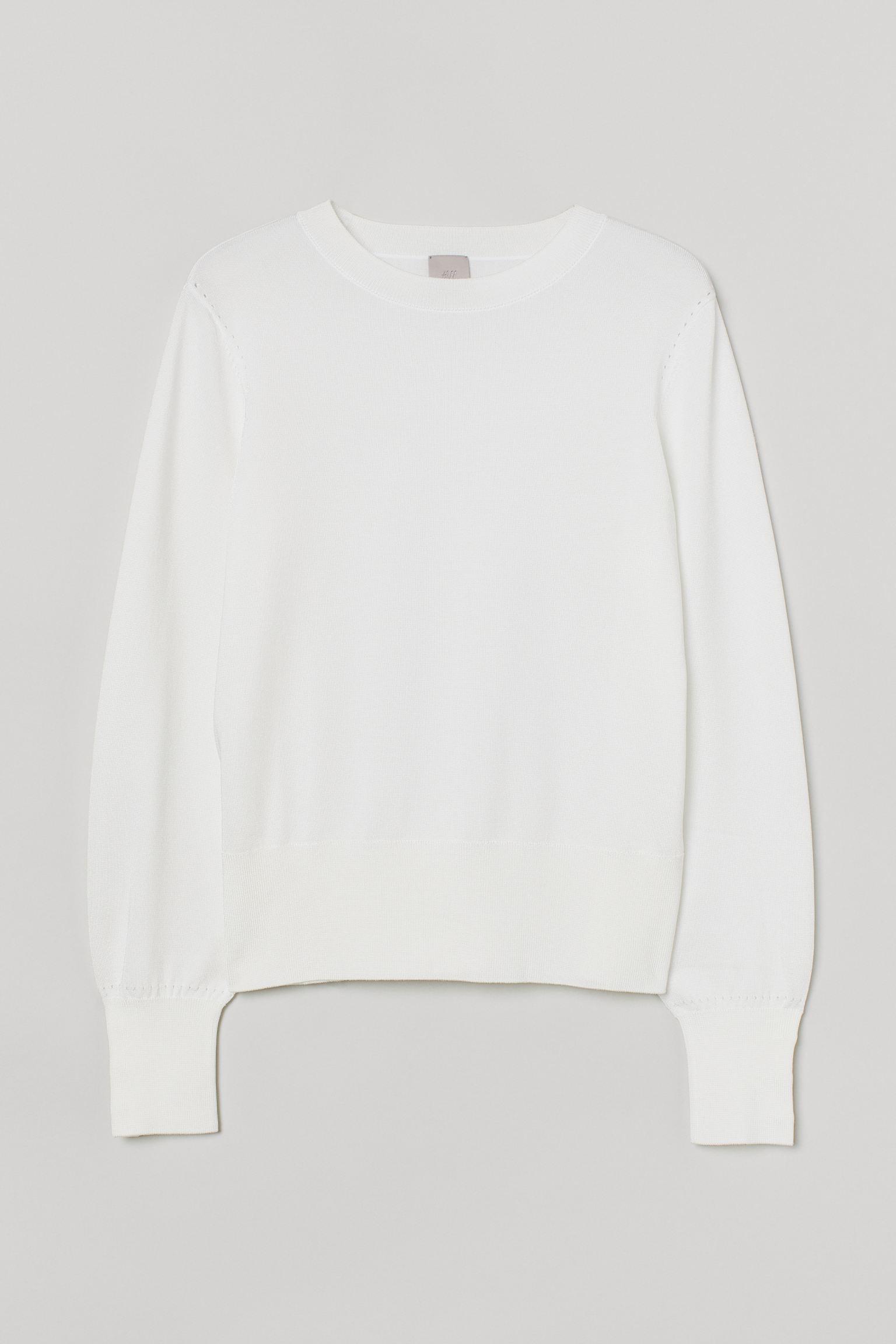 Джемпер H&M XS Білий (4049267452)