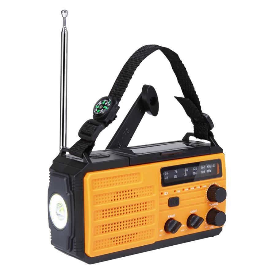 Фонарь кемпинговый KAYINOW 089 8000 mAh с динамо FM AM радио повербанком Фонарь кемпинговый KAYINOW 089 8000 mAh с динамо FM AM радио повербанком