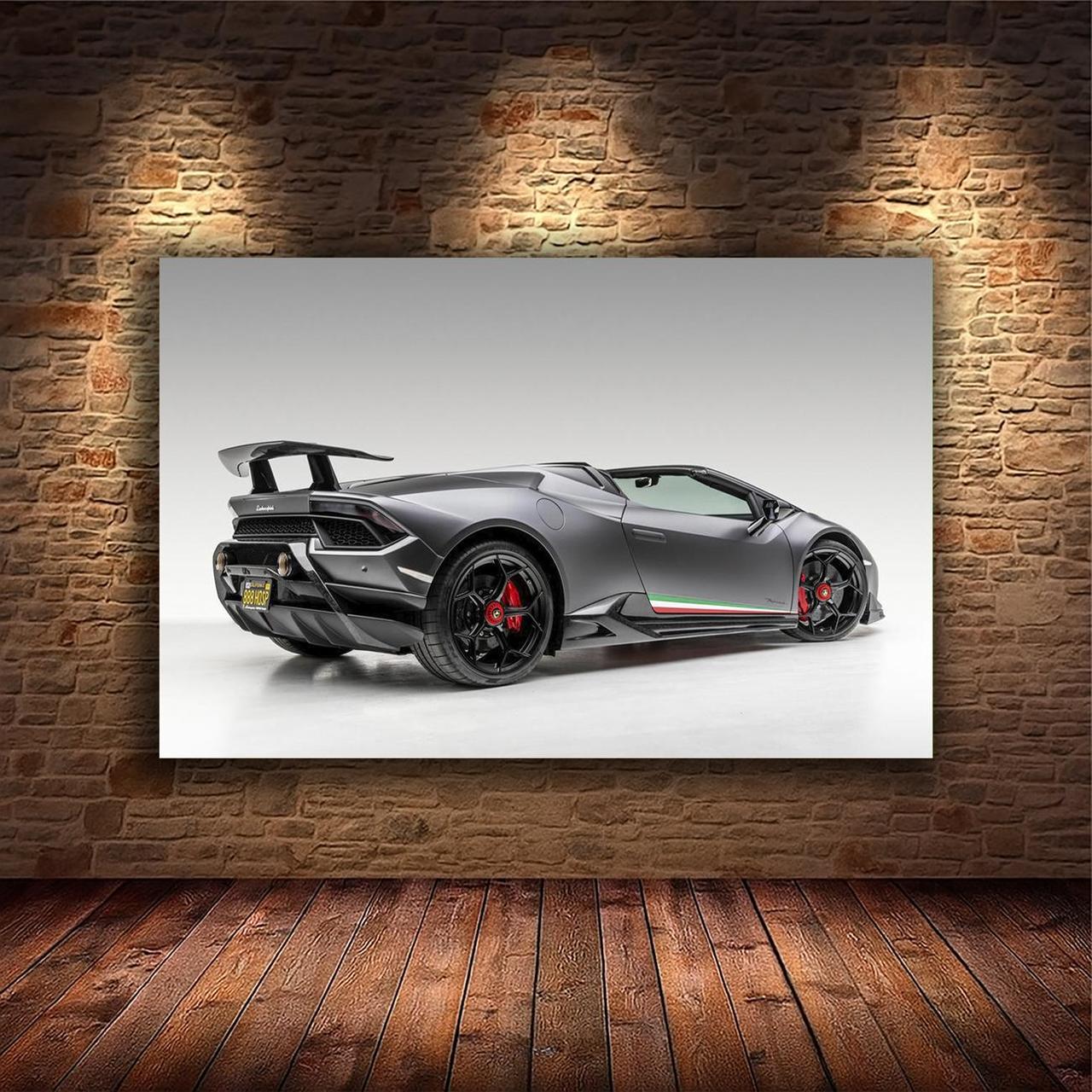 Картина на холсте Спортивный автомобиль 30x40 см (M231)