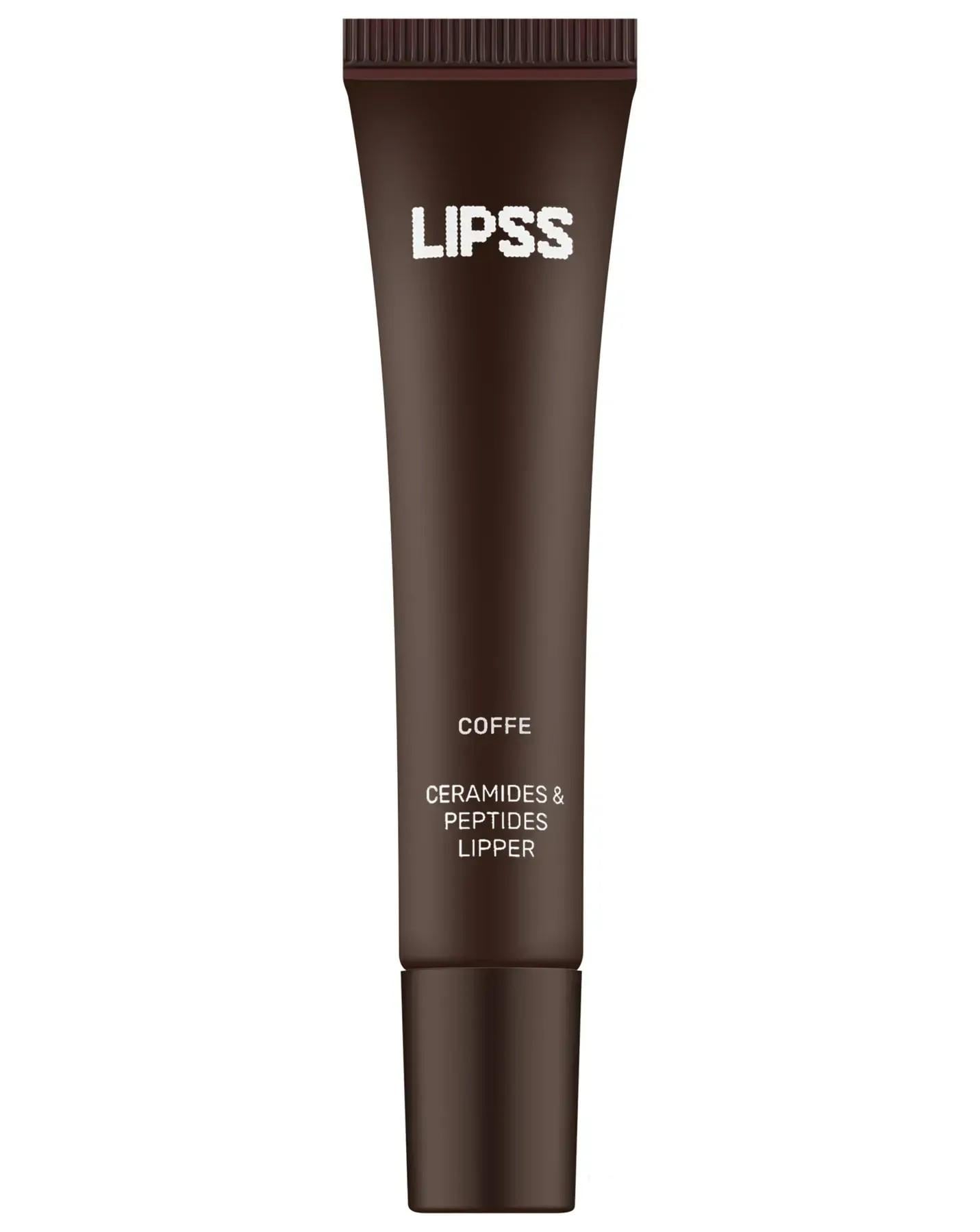 Блиск Lipper Coffee з блискітками збільшення обʼєму губ Коричневий (4106)