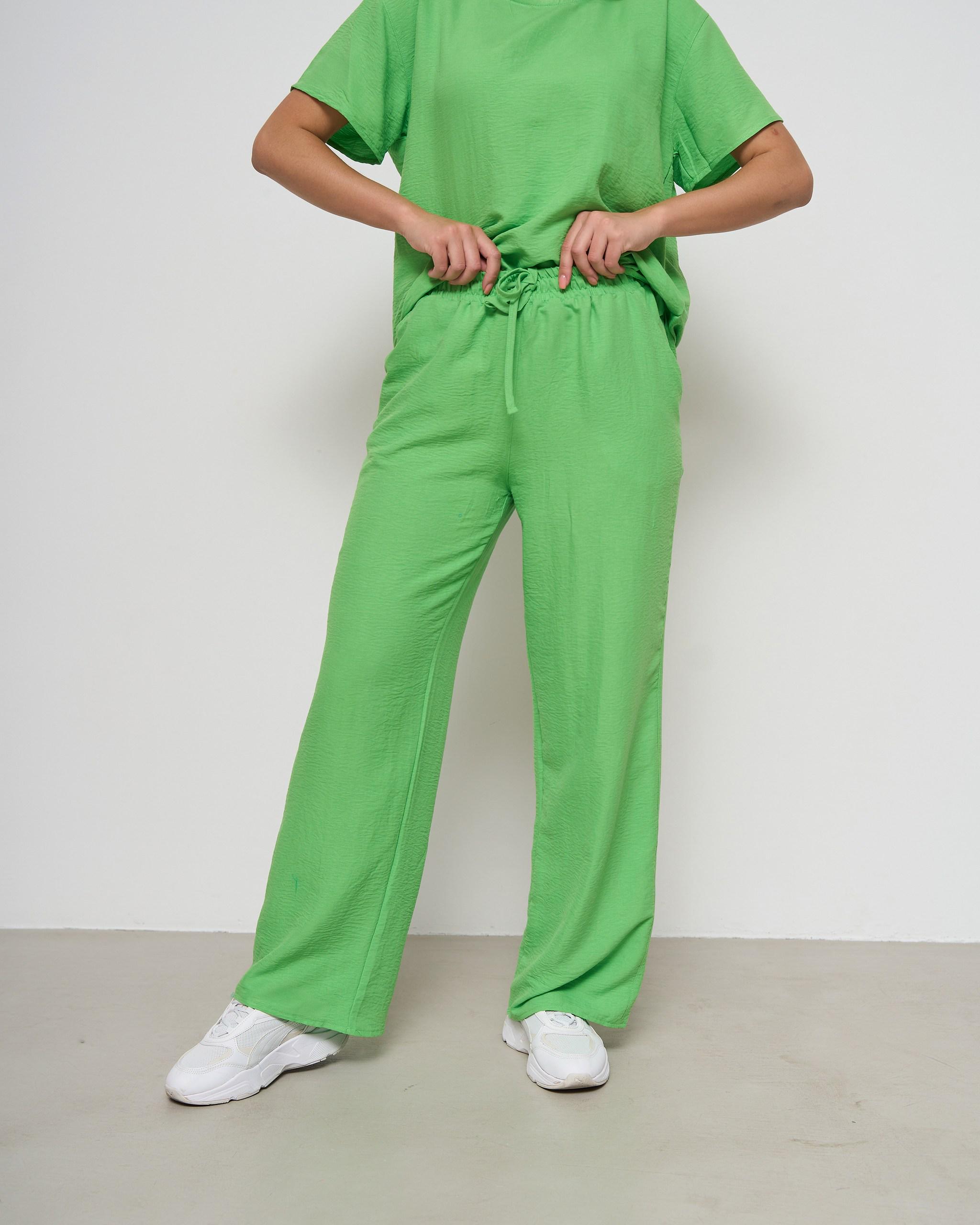 Пижама с брюками жатка M (92247) - фото 4 Пижама с брюками жатка M (92247) - фото 4