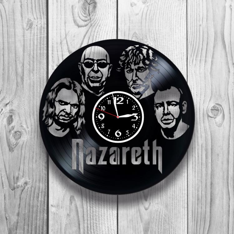 Часы настенные Nazareth 0327 из виниловой пластинки