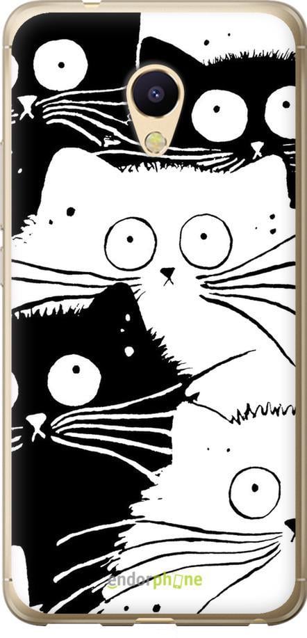 Чехол на Meizu M5s Коты v2 (3565u-776-42517)