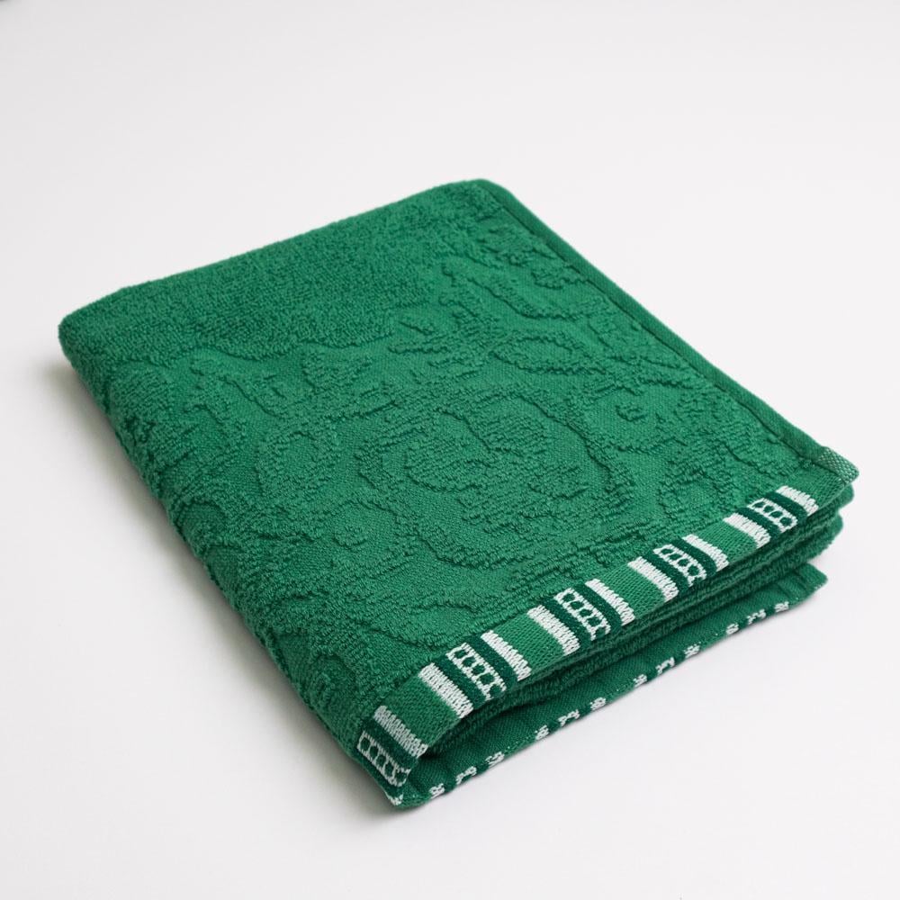 Полотенце махровое GM Textile с орнаментом 50х90 см 400 г/м2 Зеленый (rmo400-90-green)