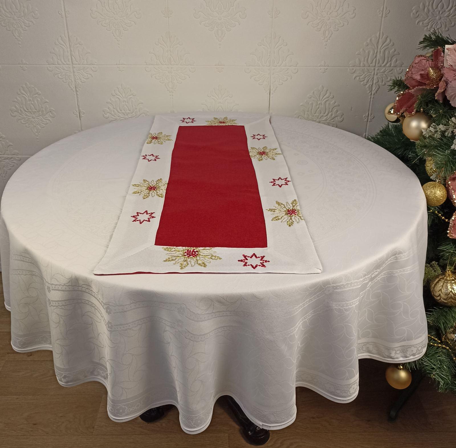 Дорожка новогодняя 21008B 40x90 см (CN36909)