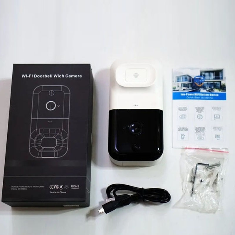 Відеодомофон Smart Doorbell X5 Wi-Fi відеокамера дверного дзвінка (23678505) - фото 13