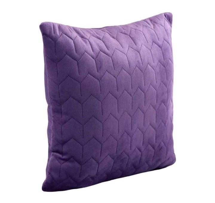 Подушка декоративная Руно Violet 40х40 см полиэстер/велюр 311.55_V Фиолетовый (DR013365)