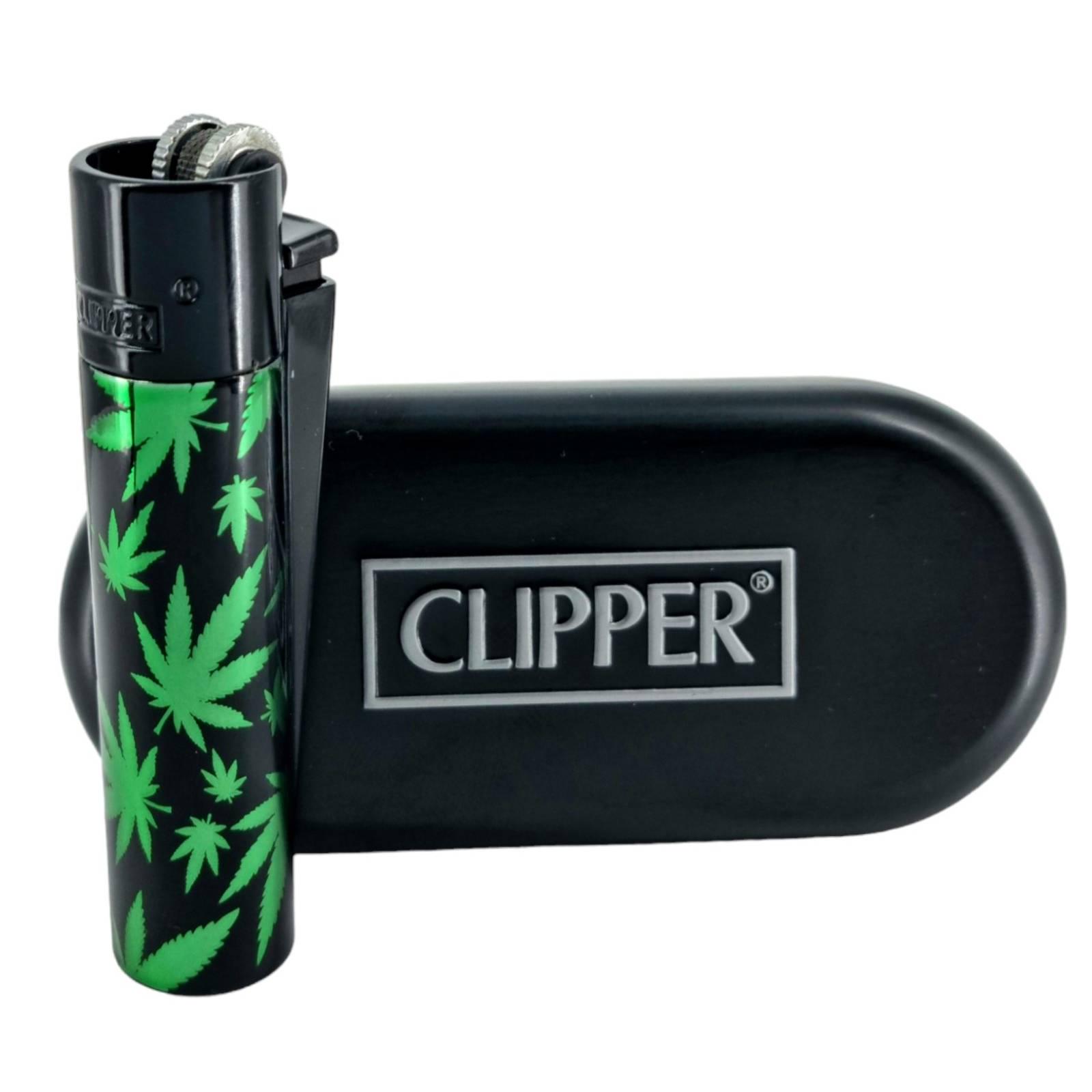 Зажигалка металлическая Clipper Rasta Black (13733847)