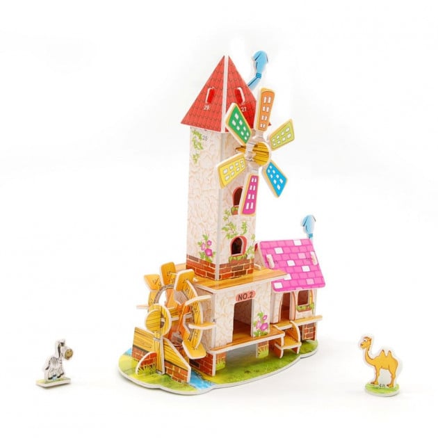 3D Пазл Mini Zilipoo Маленький млин (689-E) 3D Пазл Mini Zilipoo Маленький млин (689-E)