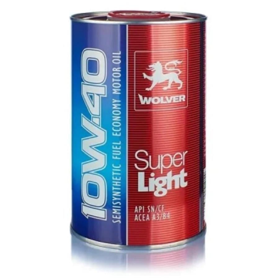 Моторное масло WOLVER SUPER LIGHT SAE 10W-40 1 л (06572)