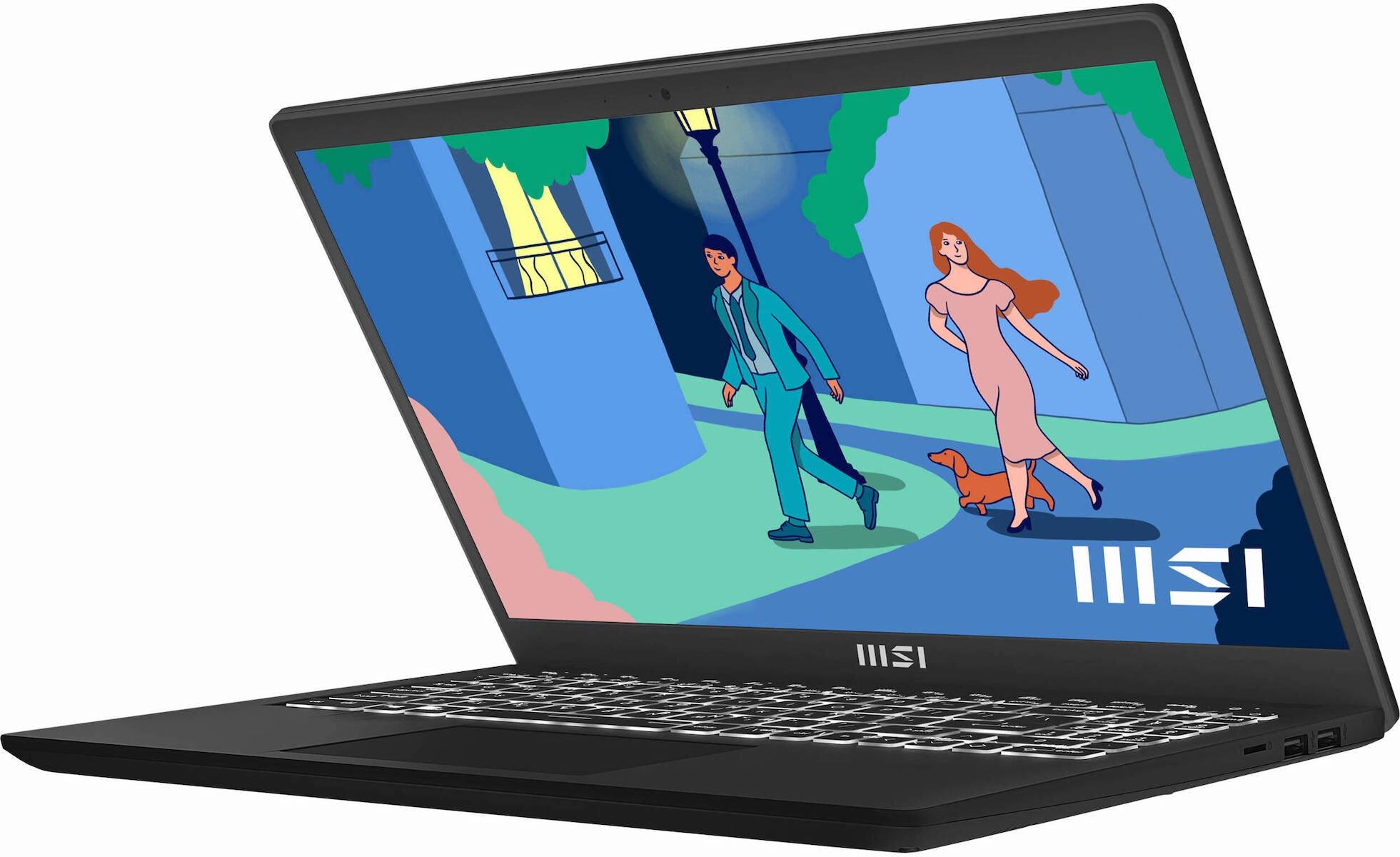 Ноутбук MSI Modern B12M-018PL 15,6" IPS i7-1255U 16 Gb RAM 512 Gb SSD Windows 11 Home (B12M-018PL) - фото 9