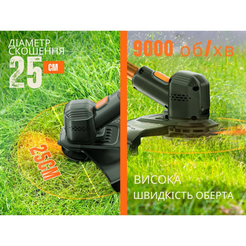 Газонокосилка триммер Litheli с аккумулятором Power Bank Litheli 20000 мАч 45W 2А - фото 8 Газонокосилка триммер Litheli с аккумулятором Power Bank Litheli 20000 мАч 45W 2А - фото 8