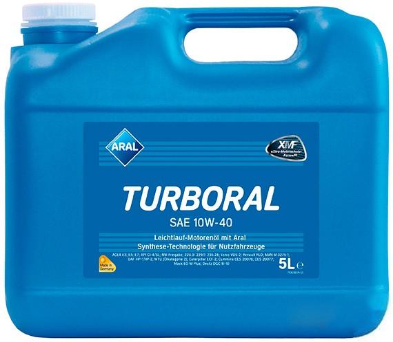 Моторне масло Aral Turboral 10W-40 5 л (15BCD5)