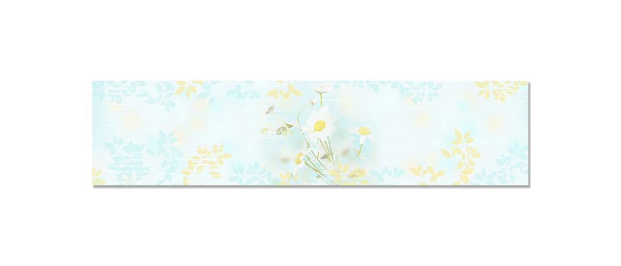 Наліпка вінілова на кухню Zatarga Польові Ромашки 600х2500 мм (1283915410) Наліпка вінілова на кухню Zatarga Польові Ромашки 600х2500 мм (1283915410)