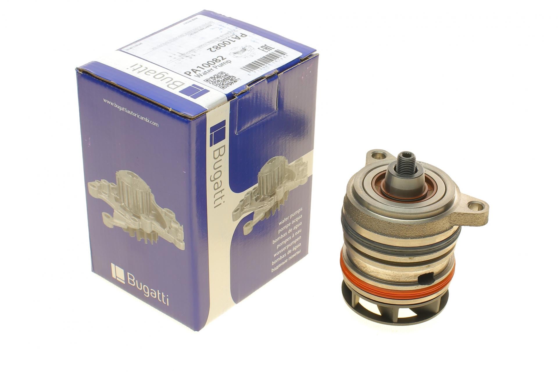 Водяной насос VW T5/Multivan V 2.5TDI 03-09/Touareg 2.5R5 TDI 03-10 B/B 7 лоп (PA10082 BUGATTI)