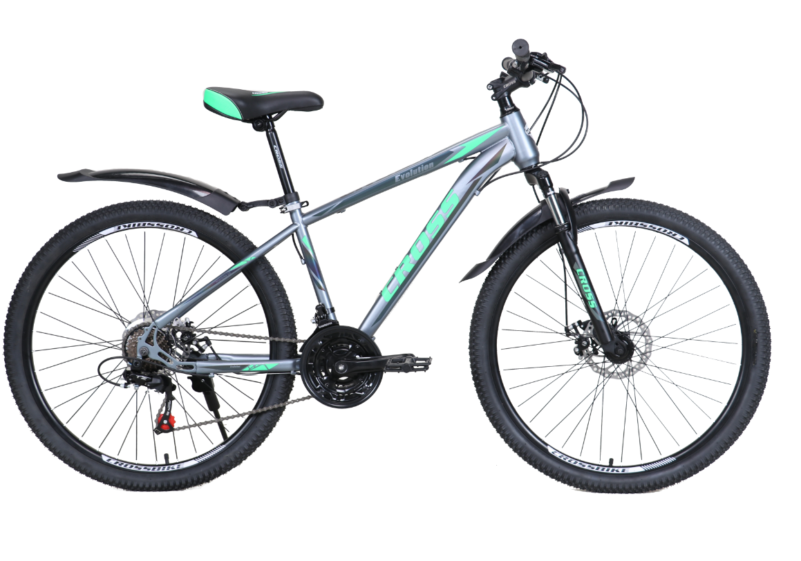 Велосипед Cross Evolution 2021 від 165 см 29" 17" Gray (1654670325)
