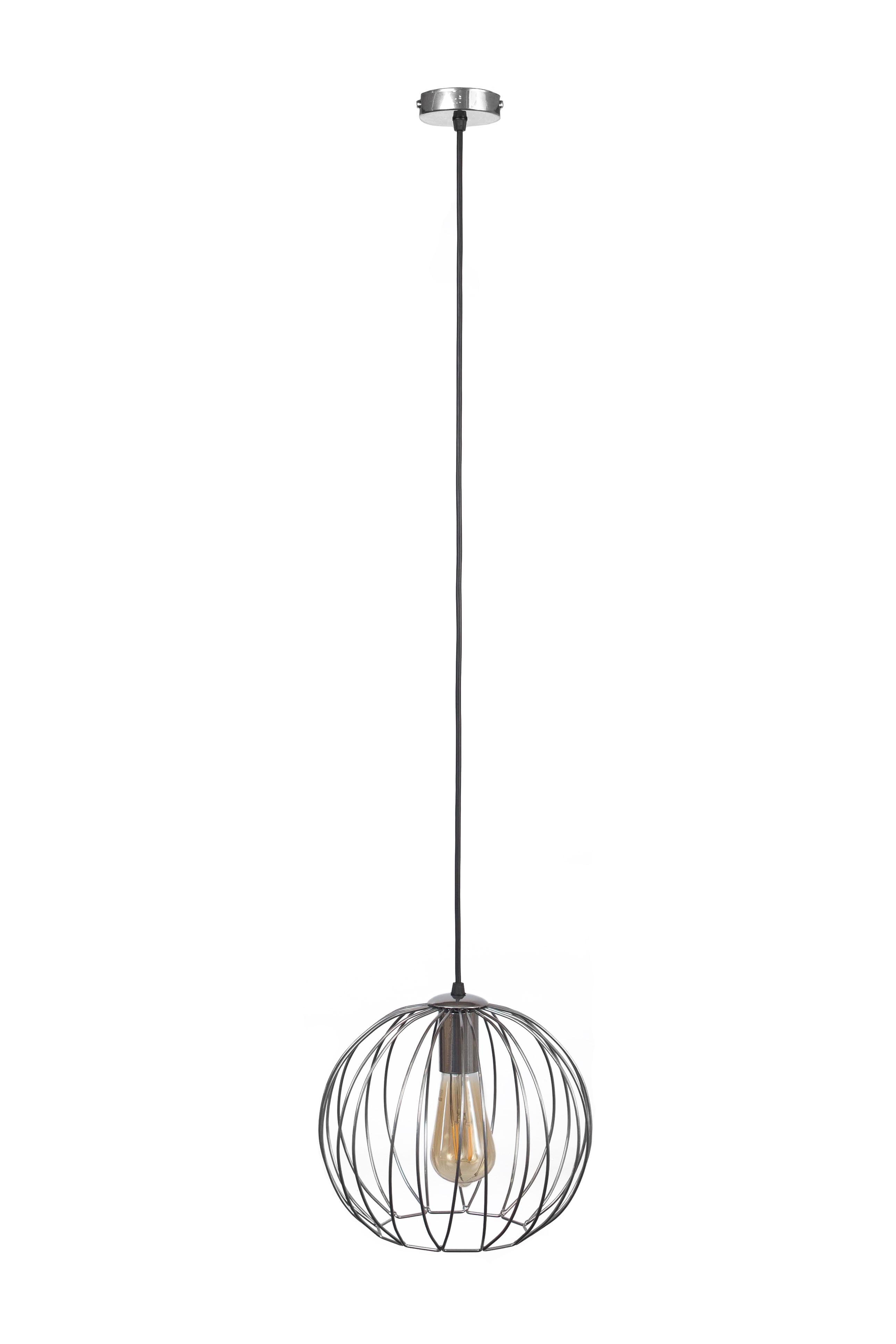 Светильник подвесной MSK ELECTRIC Globe NL 2722 CR в стиле лофт Хром