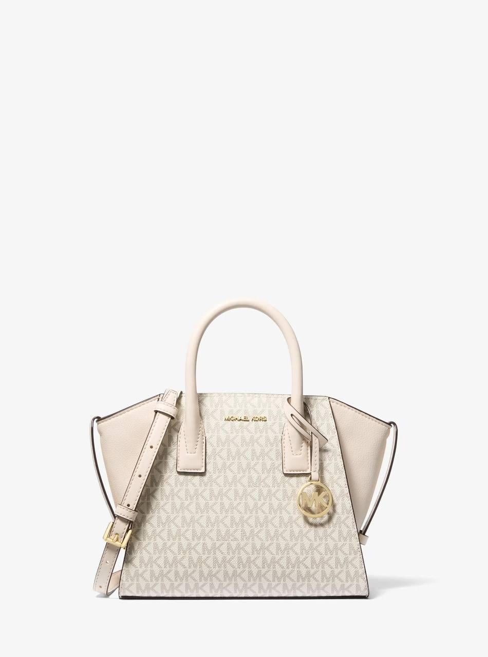 Жіноча сумка Michael Kors Avril Small Vanilla Кремовий (38427304)