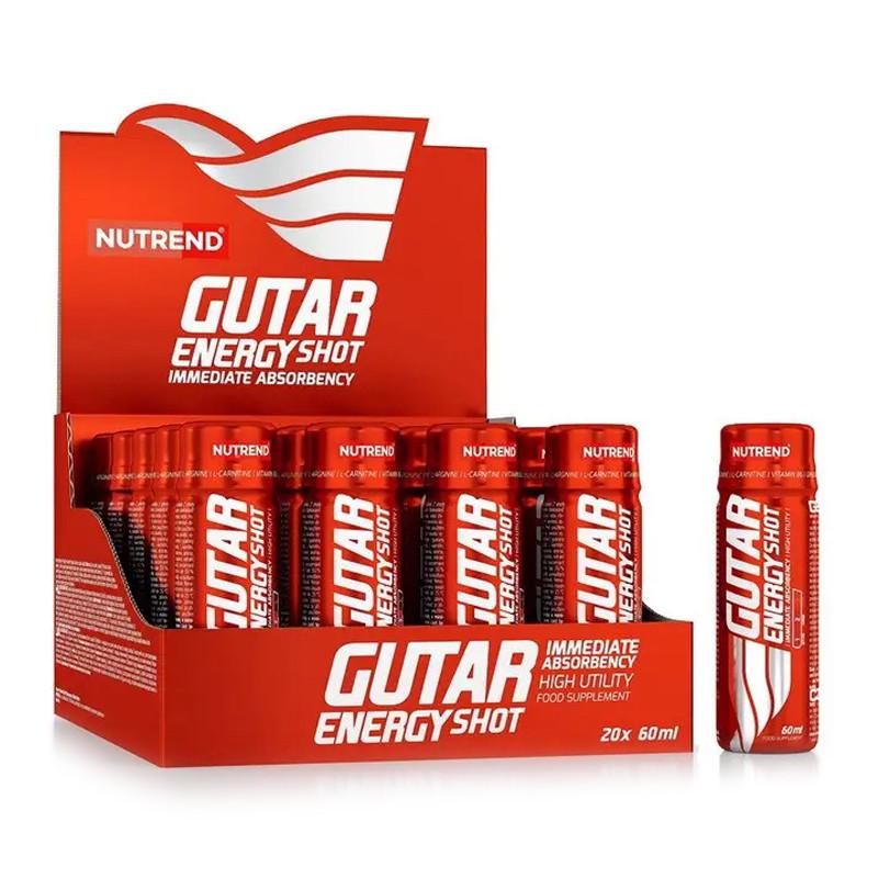 Предтренировочный комплекс Nutrend Gutar Energy Shot 20x60 мл (03560-01)
