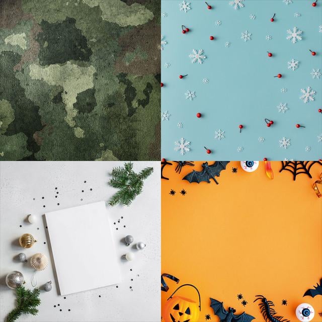 Фотофон виниловый 160x160 см 4в1 Frontlit 450 г/м2 №54088