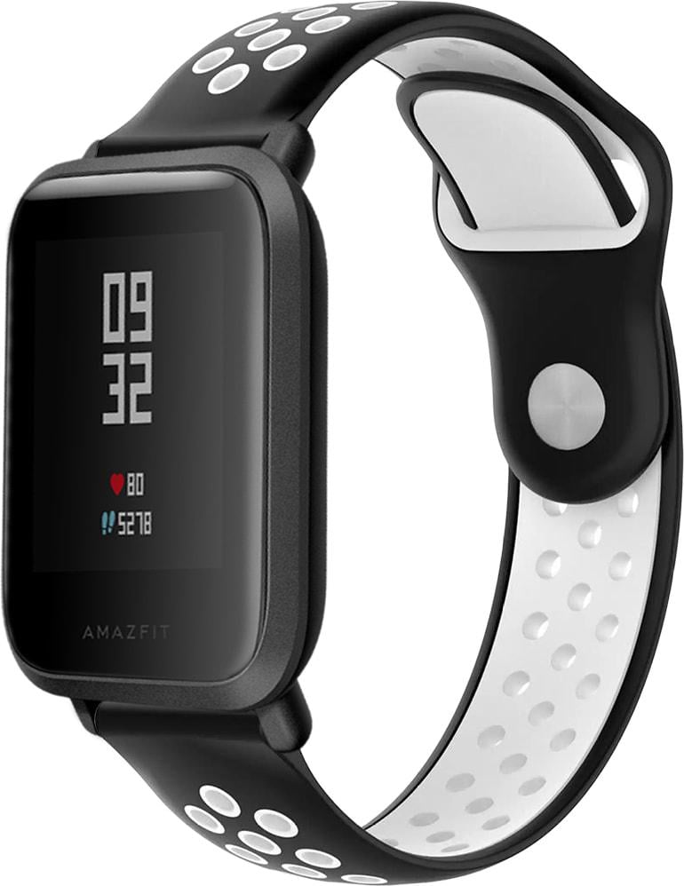 Ремешок Sport для Amazfit Bip Black/White (33359-1E)