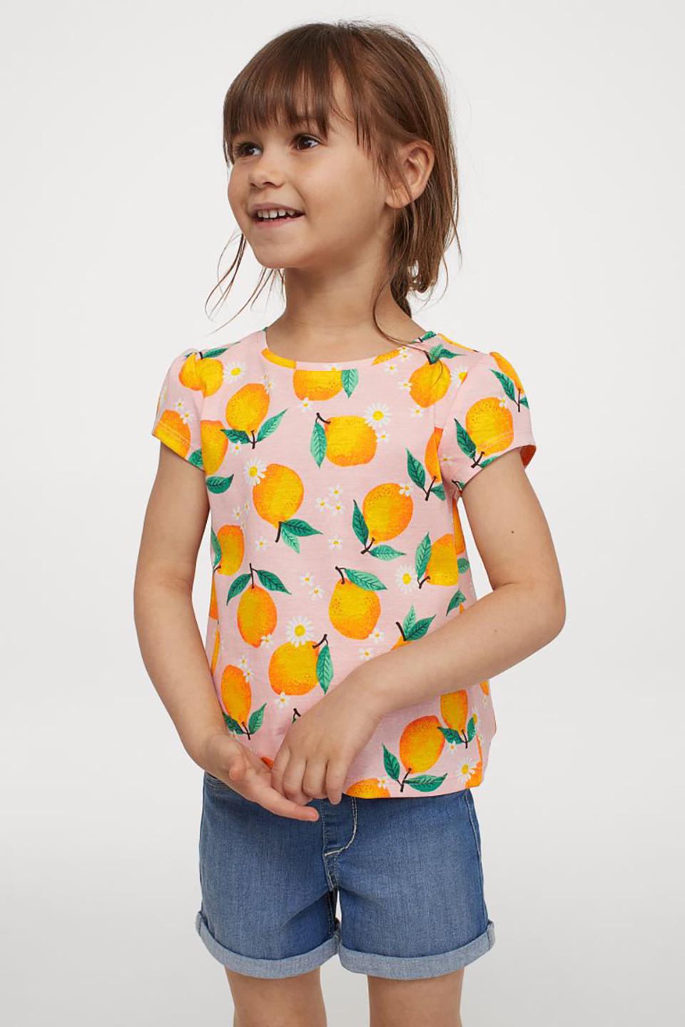 Футболка H&M 92 см Розовый (981902b39)