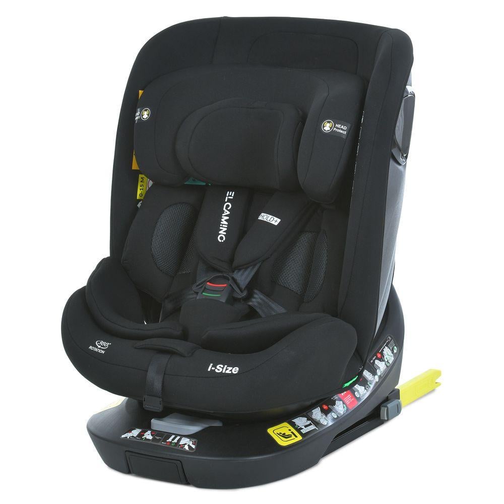 Автокрісло з базою El Camino i-HOLD+ ME 1189 з народження ISOFIX 360° i-SIZE R129 40–150 см Black (2763272777) - фото 5 Автокрісло з базою El Camino i-HOLD+ ME 1189 з народження ISOFIX 360° i-SIZE R129 40–150 см Black (2763272777) - фото 5