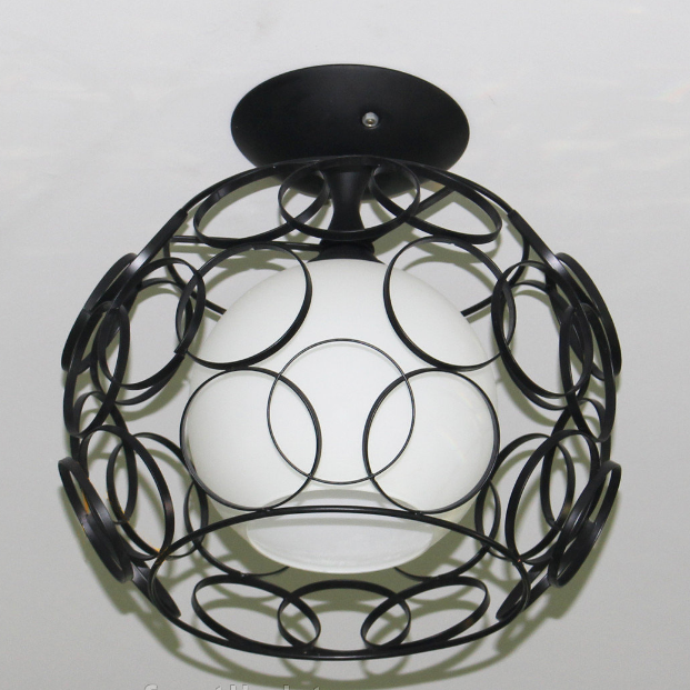Люстра-шар из металла Sirius Черный (19168671/1)