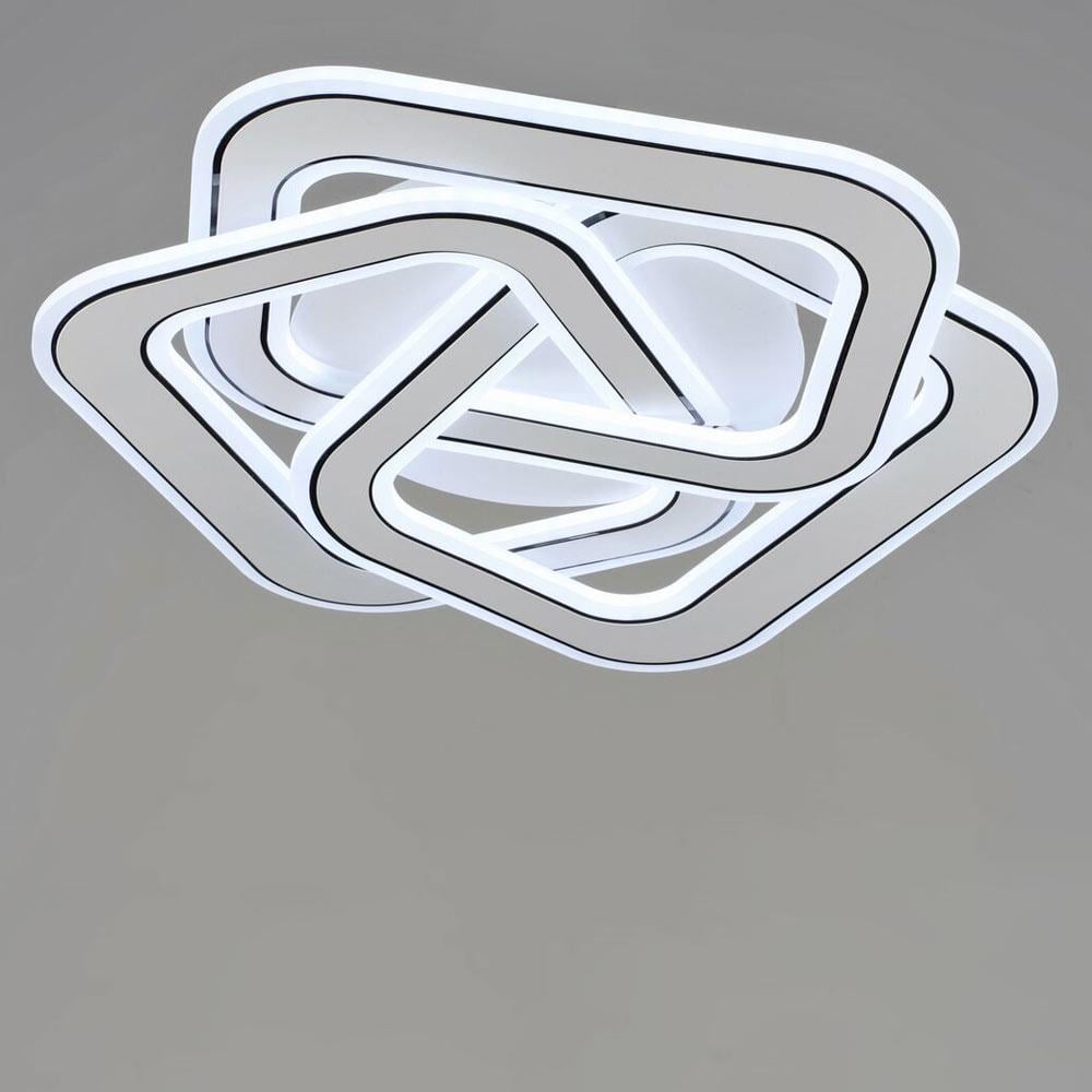 Люстра потолочная LED Light House SRS-20016/204W WT/BK Белый с черным