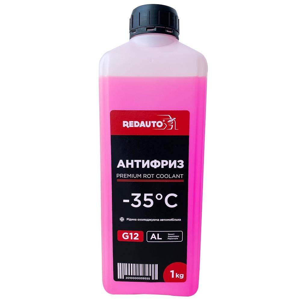 Антифриз REDAUTO G12 -35°C 1 кг Червоний (304112)