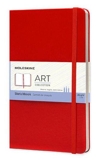 Блокнот Moleskine Art средний Красный (ARTQP063F2)