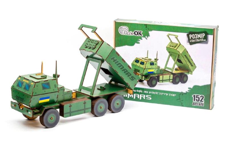 Конструктор деревянный 3D ХИМАРС (DN-00637) - фото 2 Конструктор деревянный 3D ХИМАРС (DN-00637) - фото 2