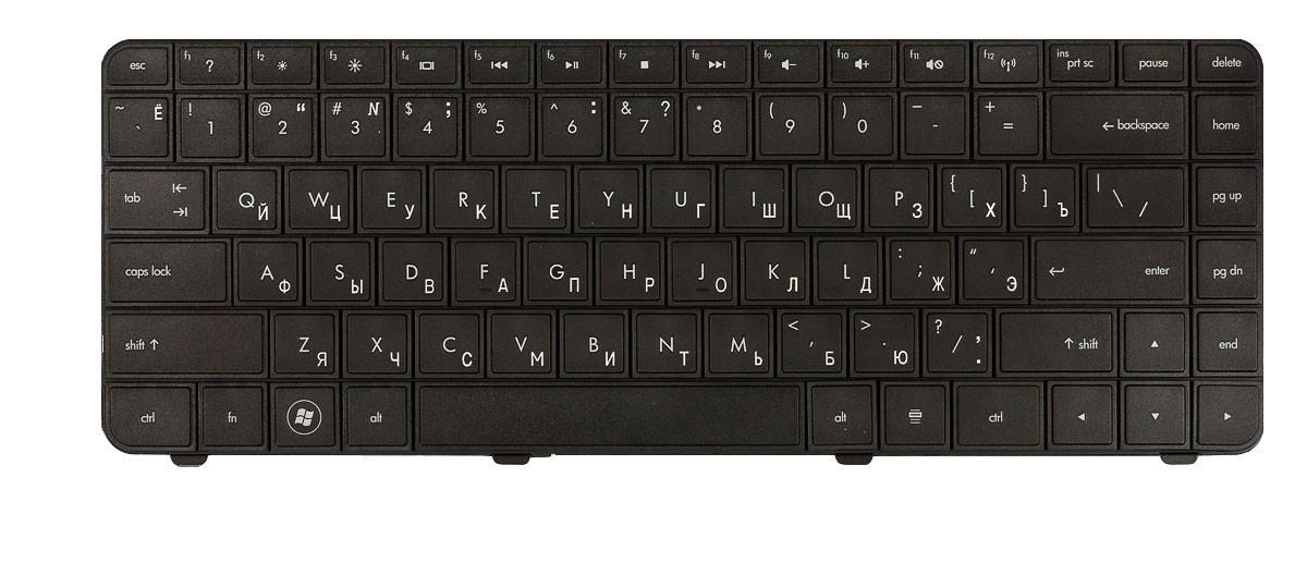 Клавиатура для ноутбука HP Compaq Presario CQ42 Black