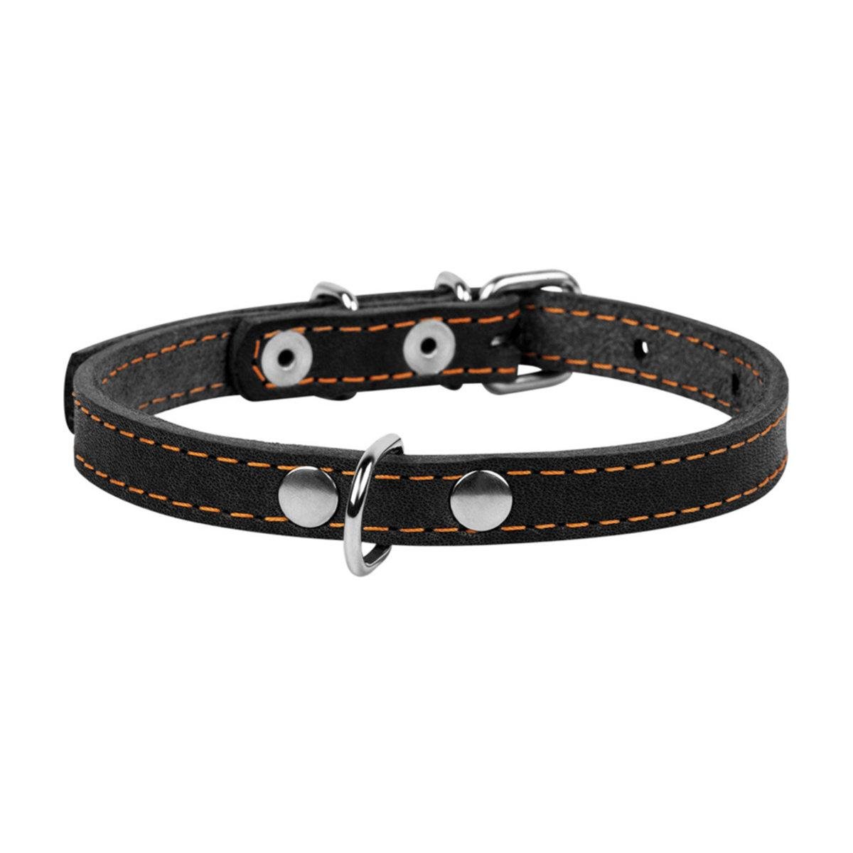 Нашийник Collar одинарний 10 мм 22-30 см Чорний Нашийник Collar одинарний 10 мм 22-30 см Чорний