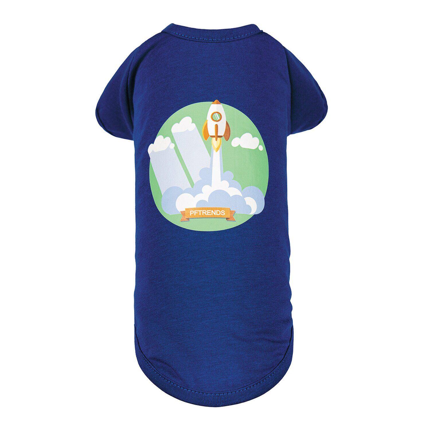Футболка Pet Fashion Галактика S Синий (100963)