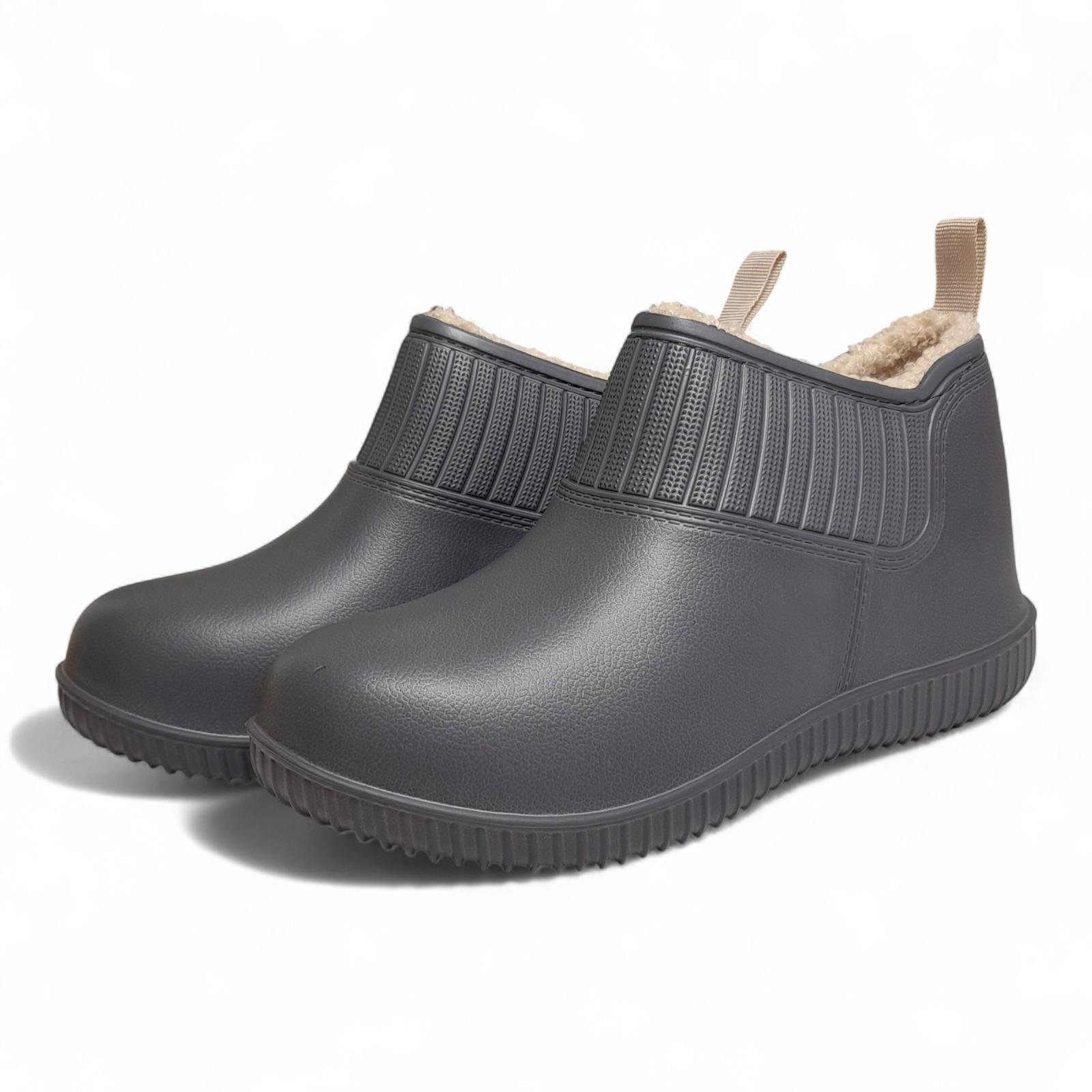 Галоши женские высокие утепленные dagostyle р. 39 25,5 см Серый (2763480036)