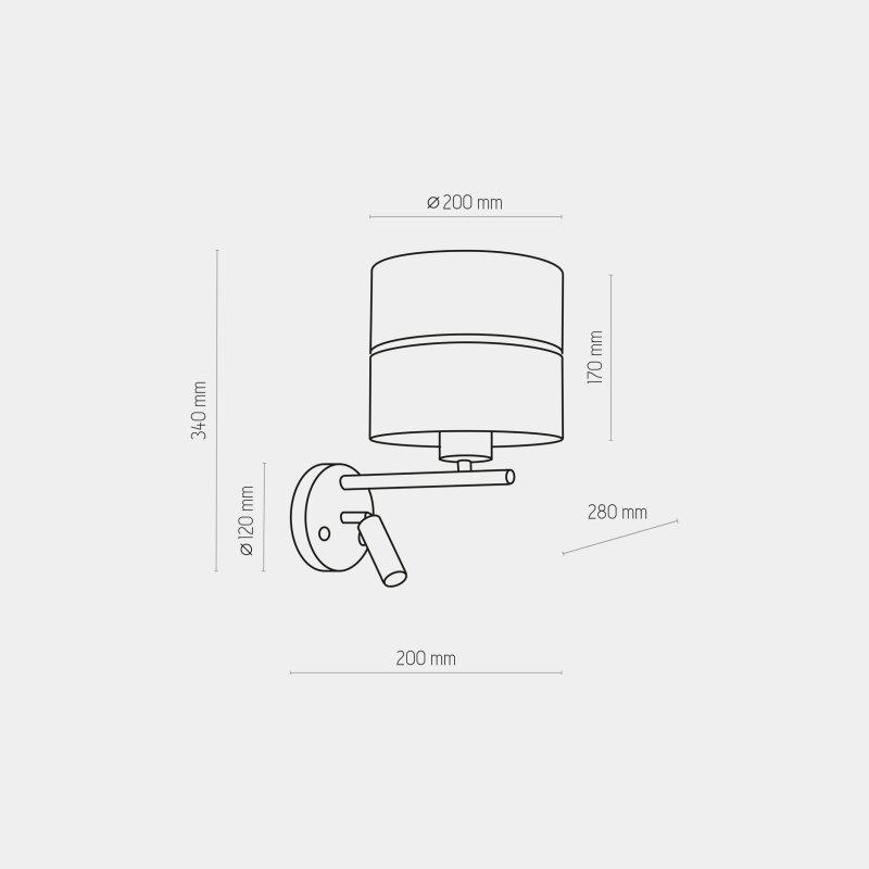 Бра TK-Lighting Hilton-led Go 2579 - фото 6