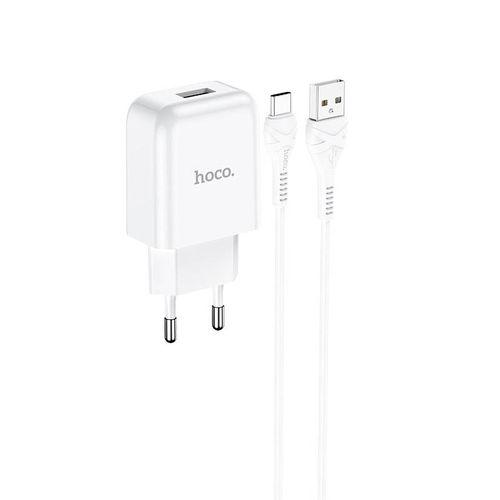 Зарядное устройство Hoco Type-C cable Vigour N2 1 USB 2,1 A White (533201) Зарядное устройство Hoco Type-C cable Vigour N2 1 USB 2,1 A White (533201)