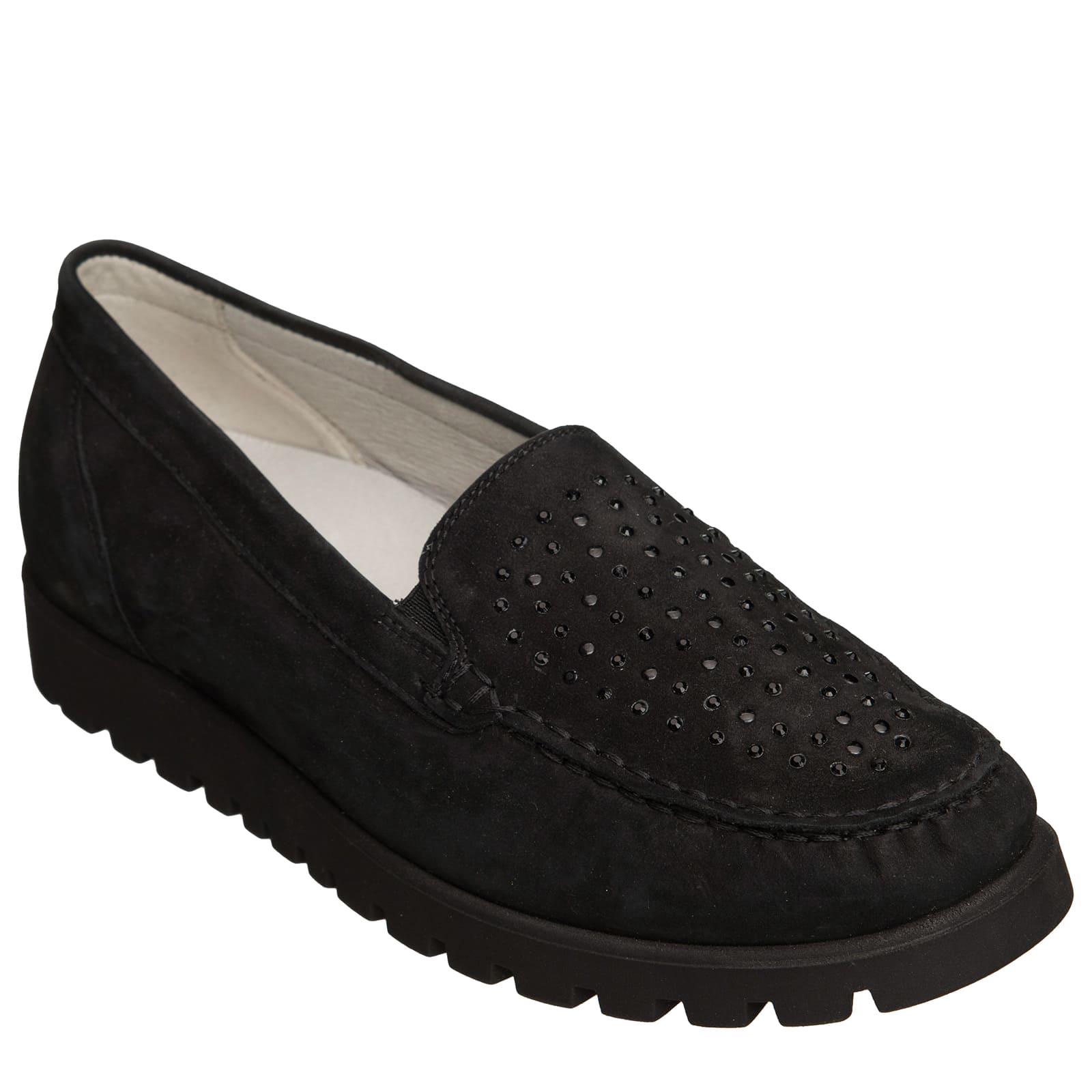 Лоферы женские Waldlaufer р. 37 Черный (92405045)