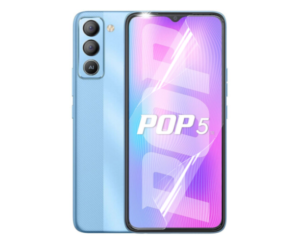 Пленка противоударная гидрогелевая Hydrogel Film для Tecno Pop 5 LTE Transparent