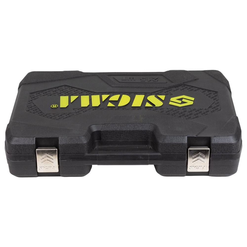 Набір торцевих насадок з бітами Sigma 1/4" & 3/8" & 1/2" 216 шт. CrV (6003841) - фото 5 Набір торцевих насадок з бітами Sigma 1/4" & 3/8" & 1/2" 216 шт. CrV (6003841) - фото 5