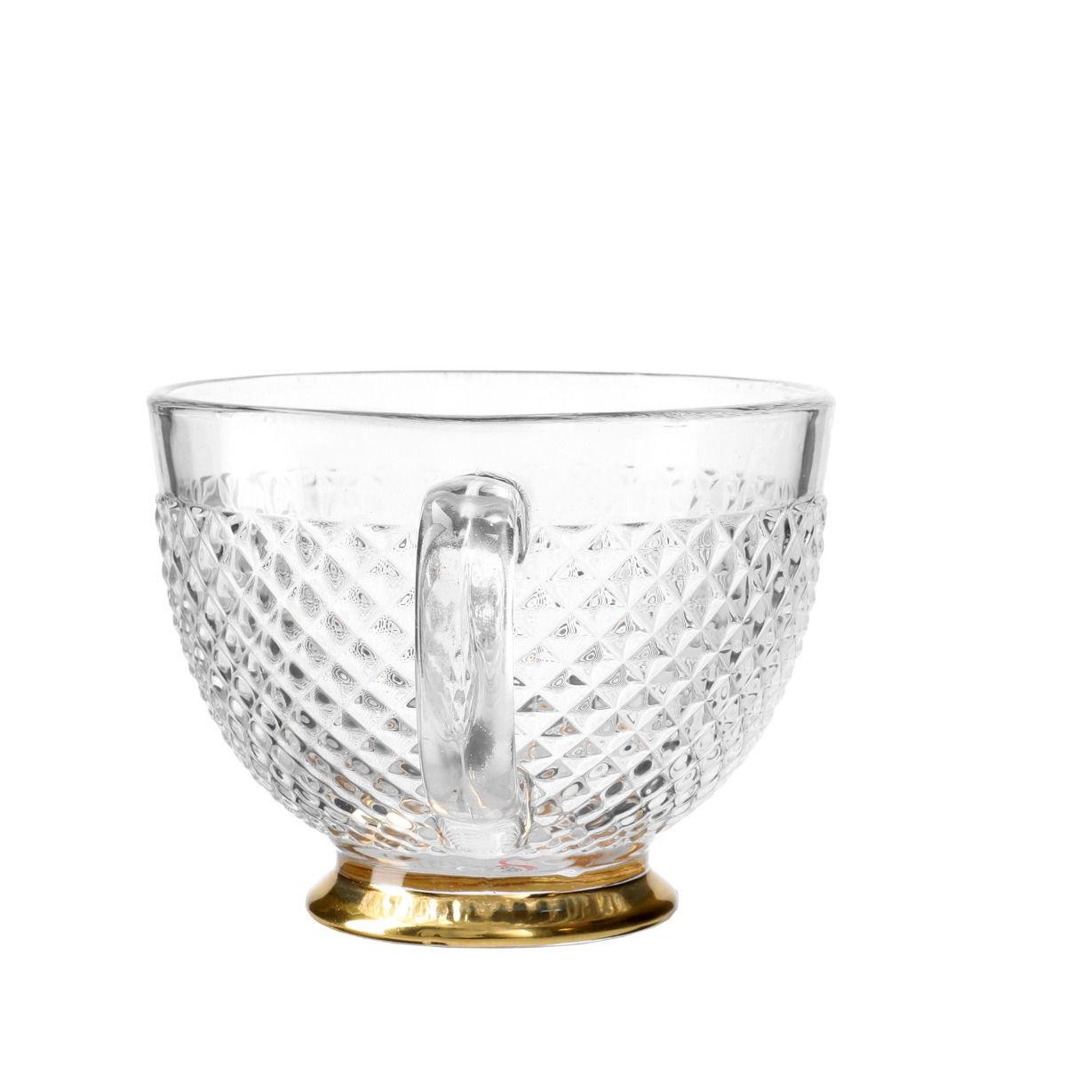 Чашка Homla BARREL 360 мл Прозорий (201191) - фото 3