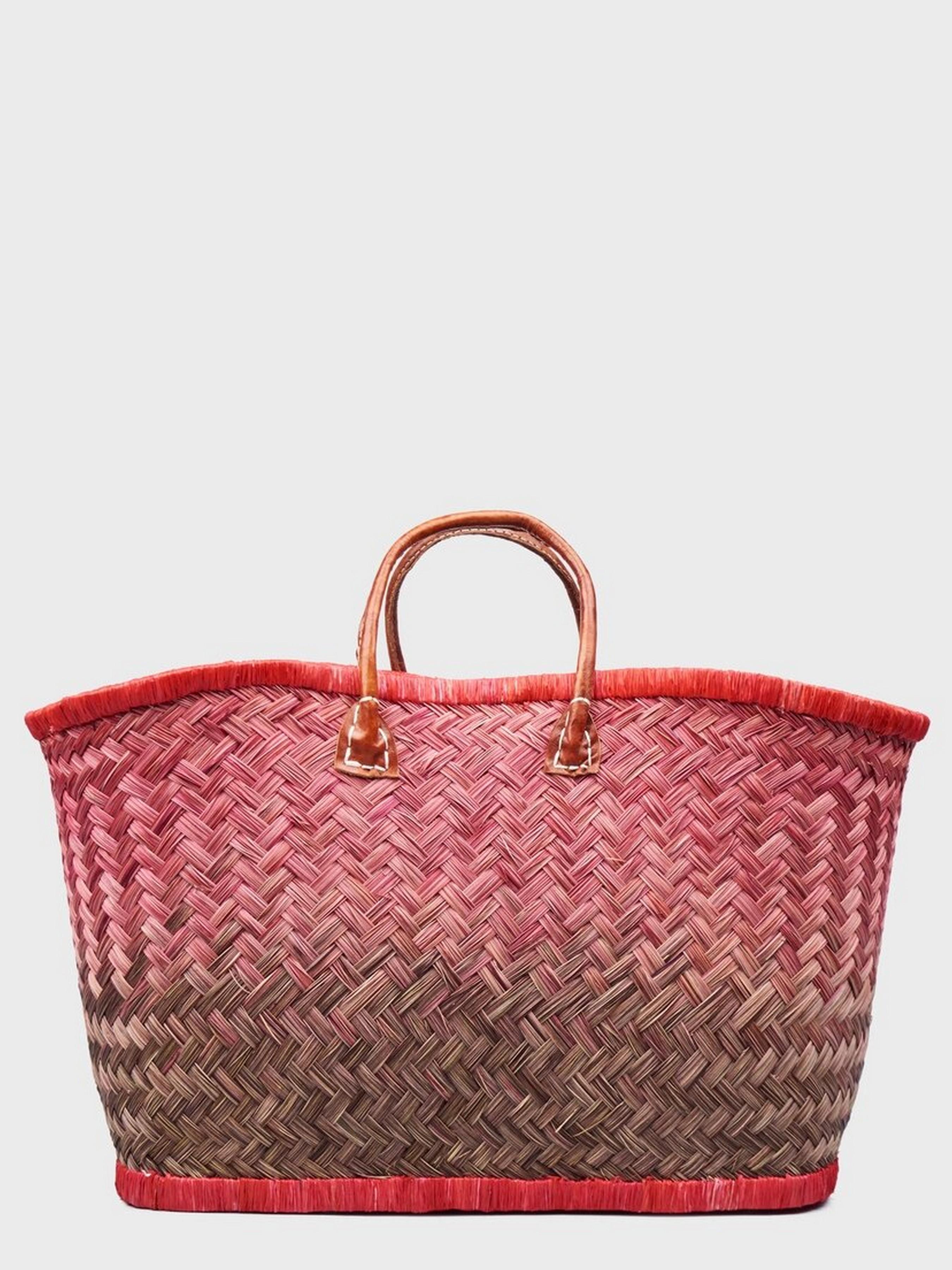 Пляжная сумка LE COMTOUR DE LA PLAGE Aravola BM_Bicolor_525 Красно-серый