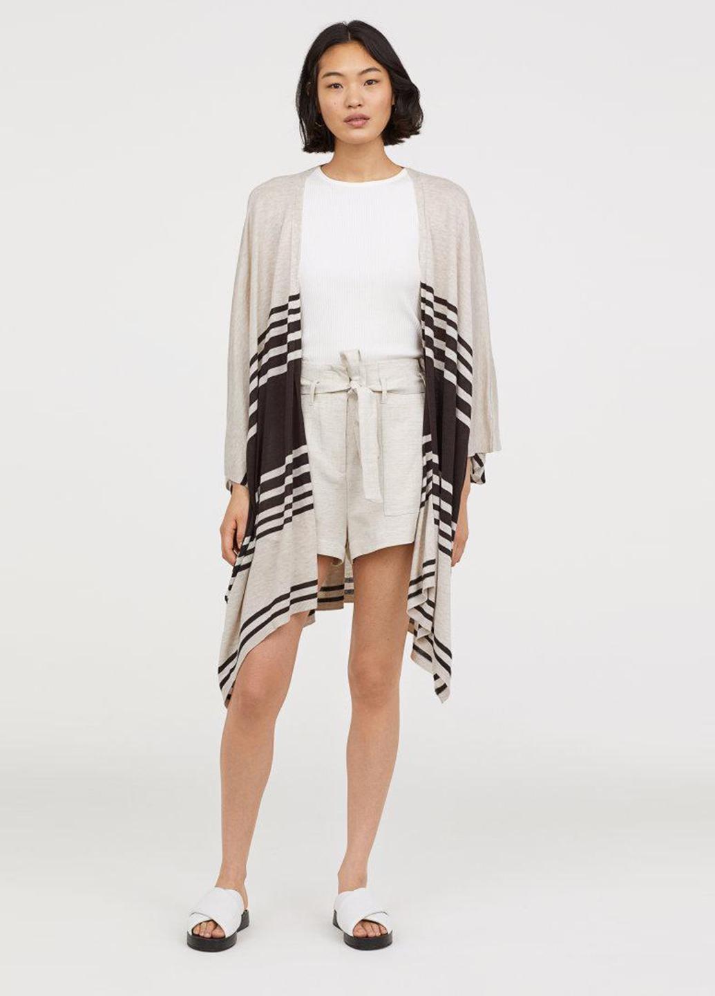 Кардиган женский H&M XS/S Коричневый (686516b33)