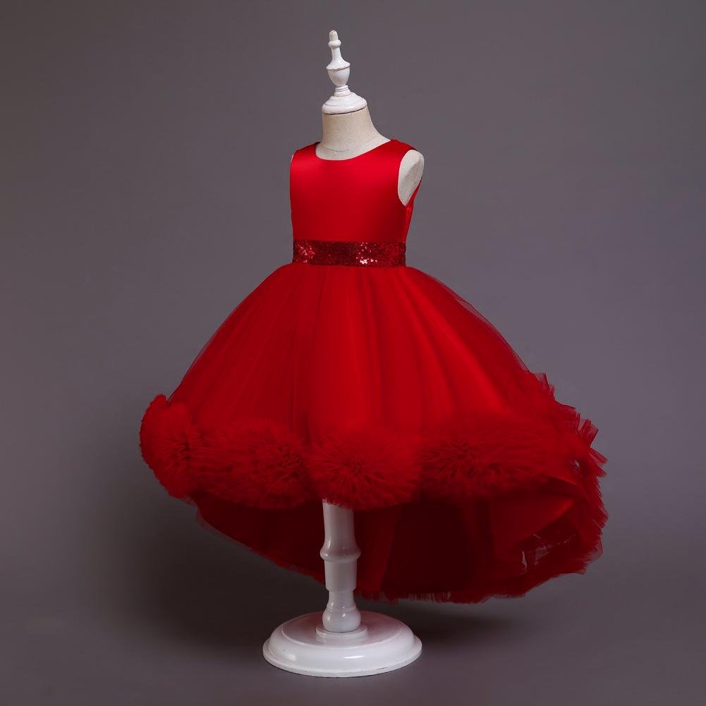 Сукня святкова дитяча KatyKids Софія з фатином та бантом 110 см Червоний(11012050600)