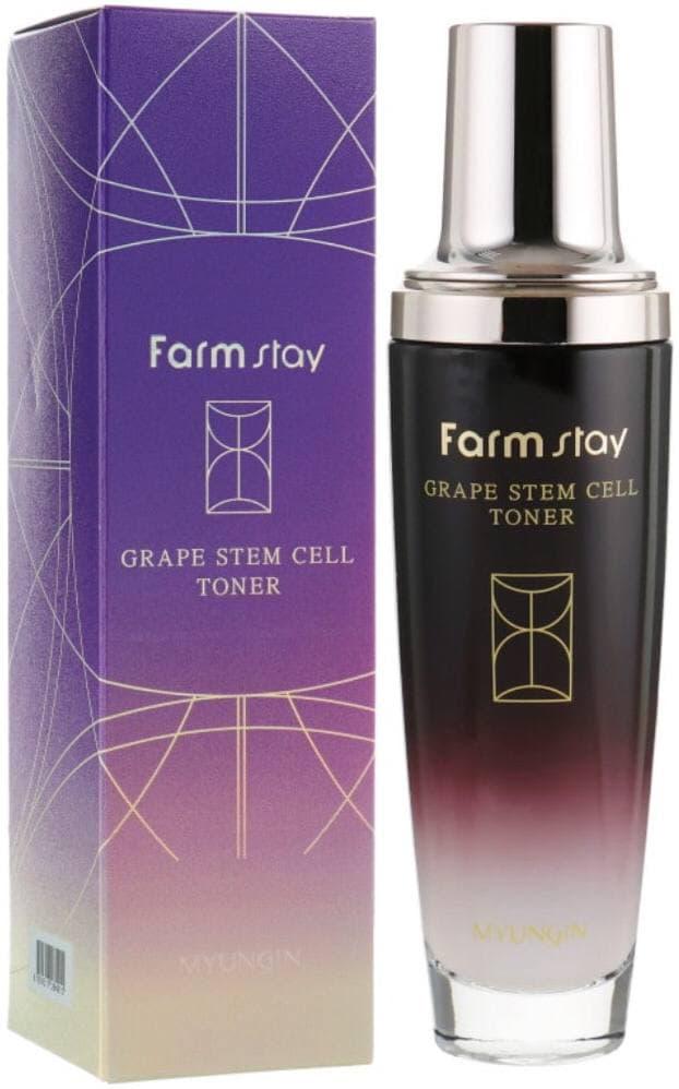 Тонер для обличчя FarmStay Grape Stem Cell Toner з фіто стовбуровими клітинами винограду