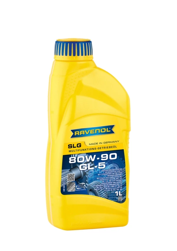 Трансмиссионное масло RAVENOL SLG 80W-90 минеральное 1 л (1223305-001)