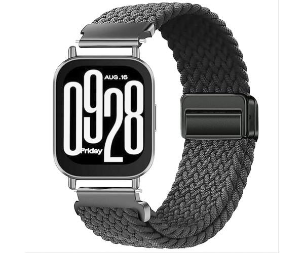 Ремешок Textile Elastic для смарт-часов Amazfit Bip 6/5 22 мм Серый