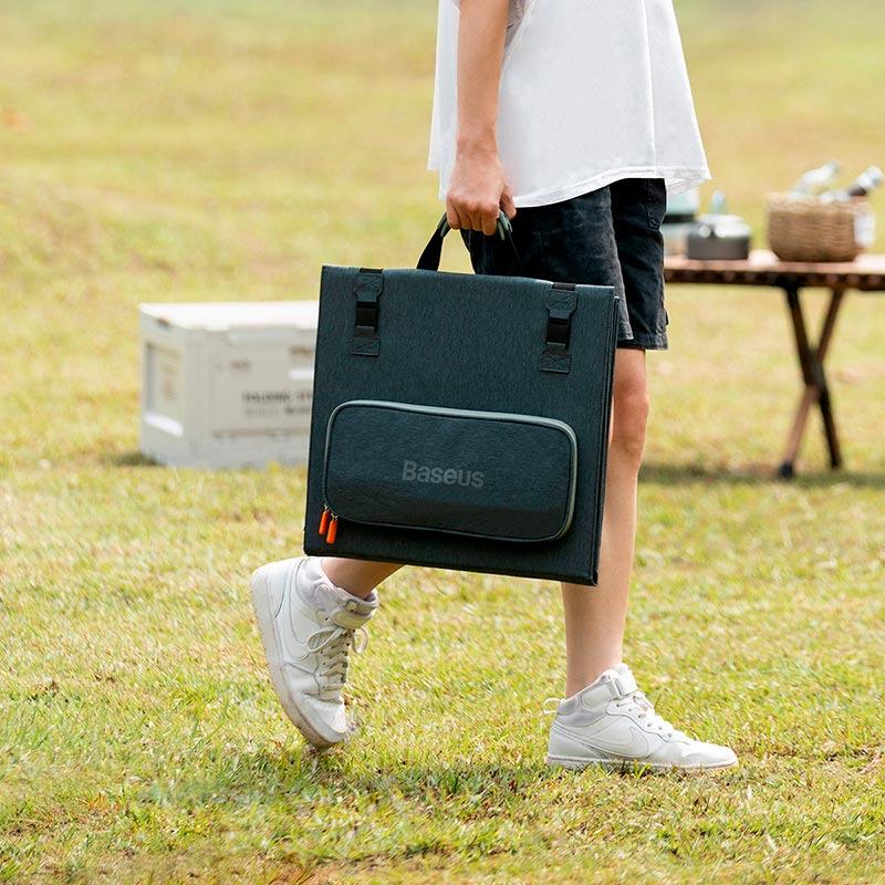 Солнечная панель BASEUS Energy Stack Solar Panel 100 Вт (23688710) - фото 5 Солнечная панель BASEUS Energy Stack Solar Panel 100 Вт (23688710) - фото 5