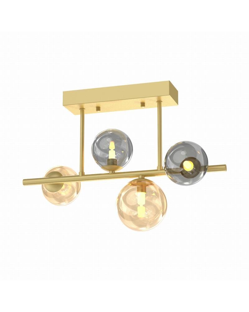 Люстра Zuma Line MX5918-4-EGN Villa Led 4x3,5W IP20 (19258398)